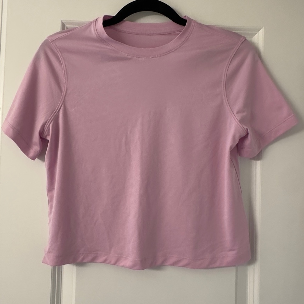 lululemon athletica Pink Short Sleeve Tee